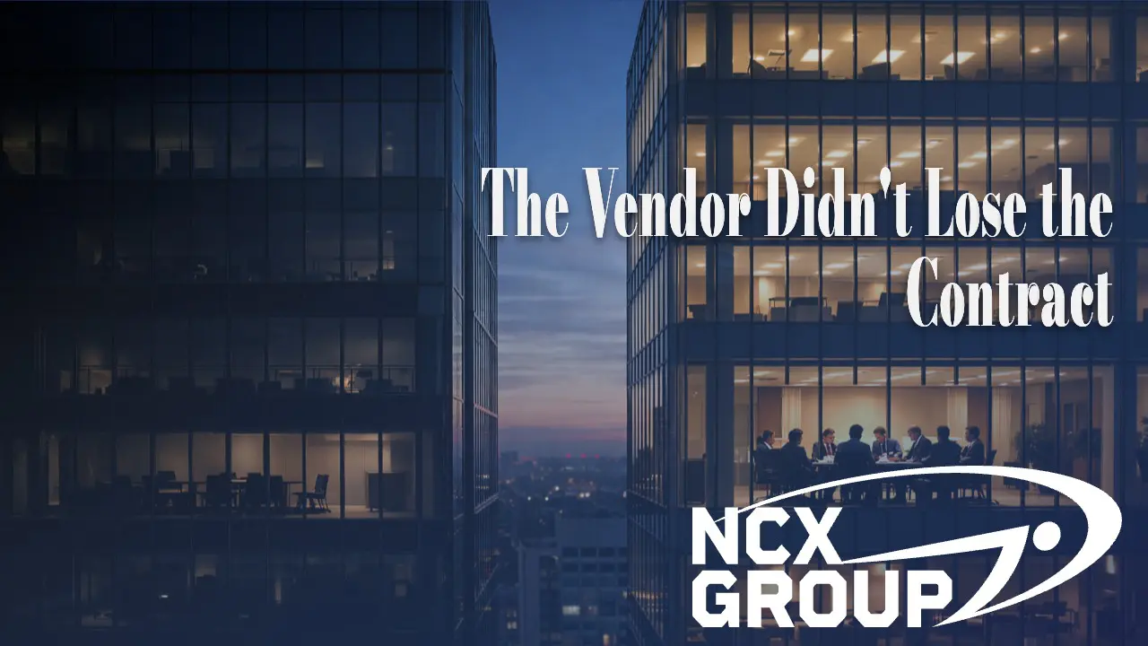 The Vendor That Didn’t Lose the Contract